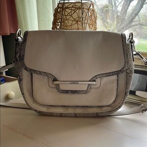 Coach Cream and Gray Women's Bag